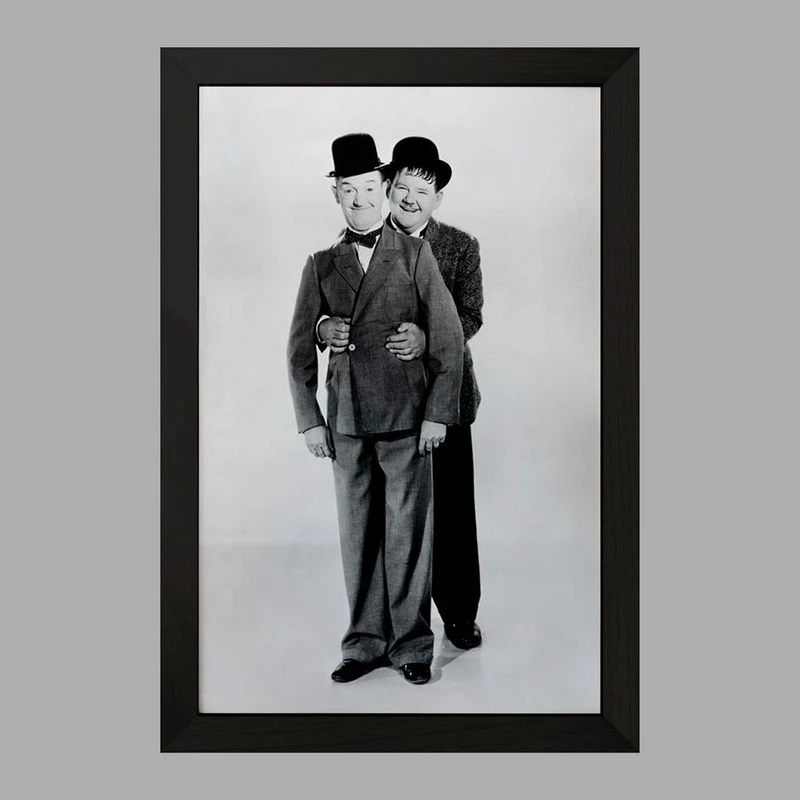 تابلو خندالو مدل لورل و هاردی Laurel and Hardy  کد 10053