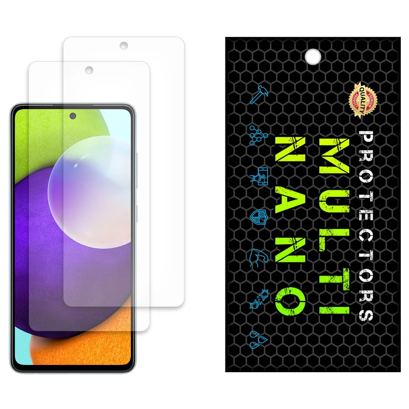 محافظ صفحه نمایش مات مولتی نانو مدل X-S2M مناسب برای گوشی موبایل سامسونگ Galaxy A52 بسته دو عددی