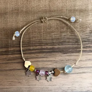 دستبند نقره زنانه مدل ستاره کد SH138