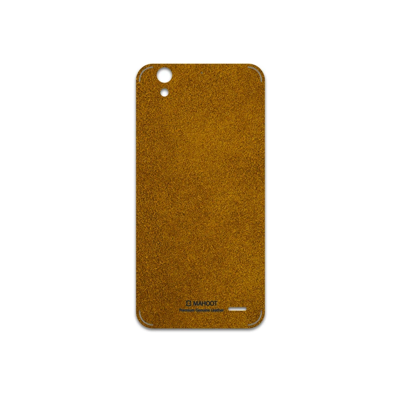 برچسب پوششی ماهوت مدل Brown-Chamois-Leather مناسب برای گوشی موبایل هوآوی Ascend G630