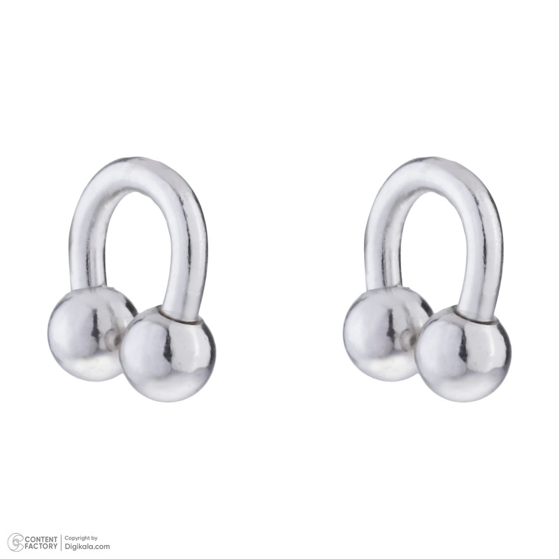 پیرسینگ نقره زنانه مایا ماهک مدل MSP024 بسته 2 عددی