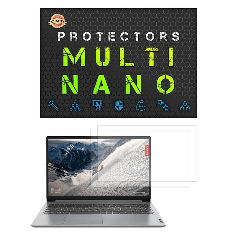 محافظ صفحه نمایش آنتی رفلکس مولتی نانو مدل X-S2M مناسب برای لپ تاپ لنوو IdeaPad 1 15AMN7 15.6 inch 2022 بسته دو عددی
