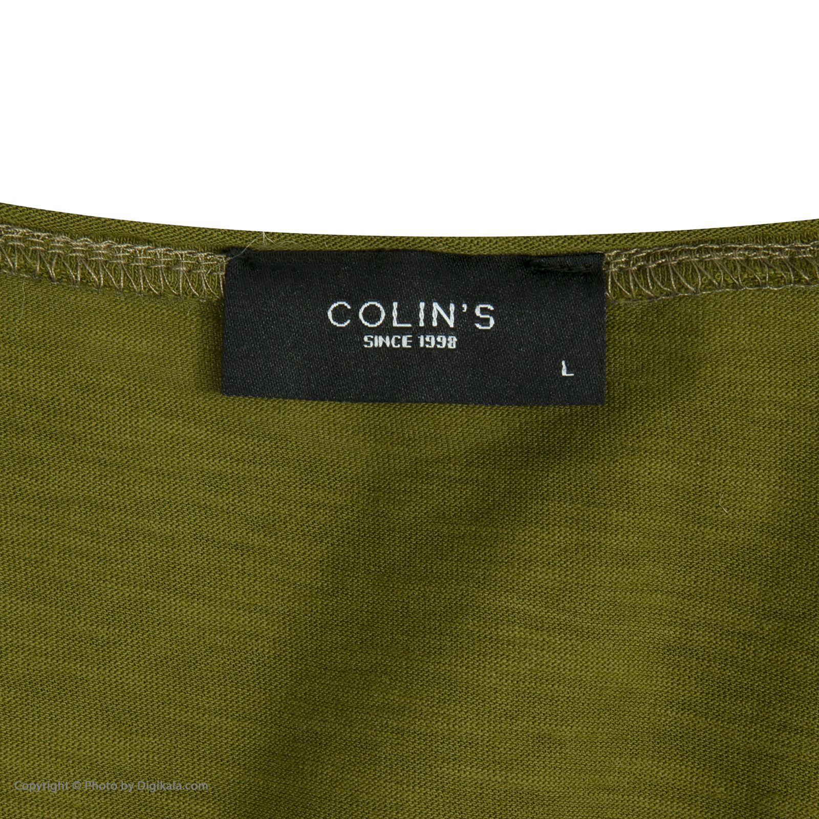 تی شرت مردانه کالینز مدل 142011102-OLIVEDRAB -  - 5