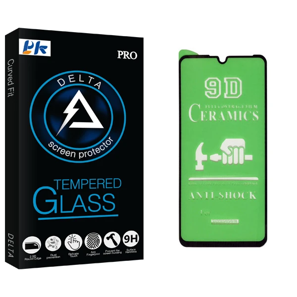 محافظ صفحه نمایش 9D پی کی مدل Delta Glass مناسب برای گوشی موبایل هوآوی P30 Lite
