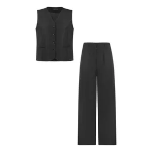 ست جلیقه و شلوار زنانه سوین مدل E940