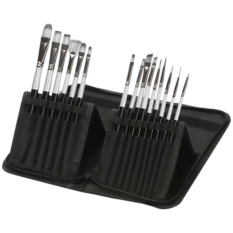 قلم مو کد B1506 مجموعه 15 عددی قلم مو کد B1506 مجموعه 15 عددی