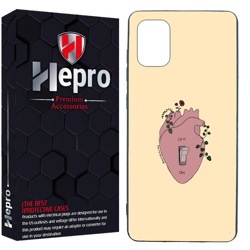 کاور هپرو طرح قلب کد Dimo-306 مناسب برای گوشی موبایل سامسونگ Galaxy A51