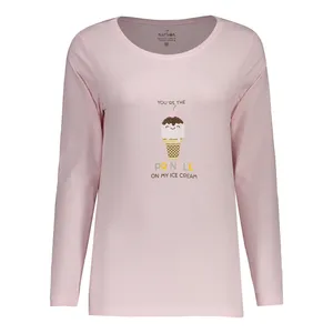 تی شرت آستین بلند زنانه ناربن مدل 15211071