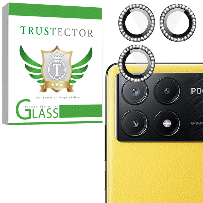 محافظ لنز دوربین شیشه‌ای تراستکتور مدل NRIT20 مناسب برای گوشی موبایل شیائومی Poco X6 Pro 5G / Redmi K70E