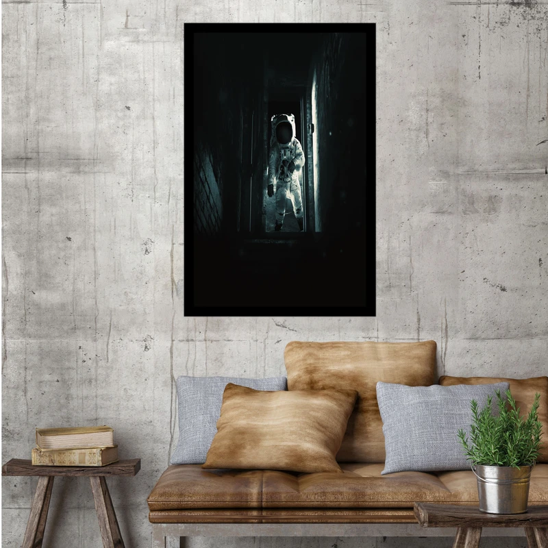 تابلو بکلیت طرح کهکشان و فضانورد مدل B-bu1517