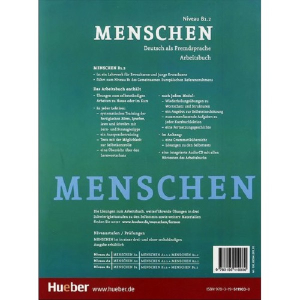 کتاب Menschen اثر جمعی از نویسندگان انتشارات Hueber دو جلدی