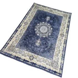 روفرشی مدل کشدار کد 500 زمینه آبی کاربنی