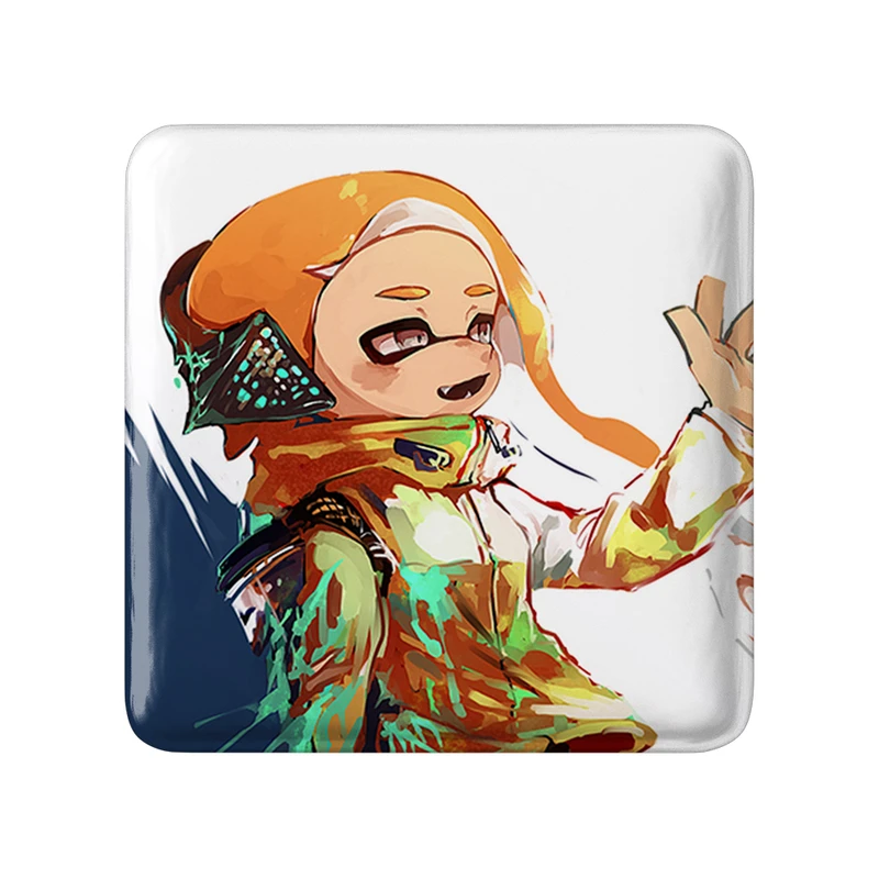 مگنت خندالو طرح بازی اسپلاتون (Splatoon) مدل مربعی کد 33292