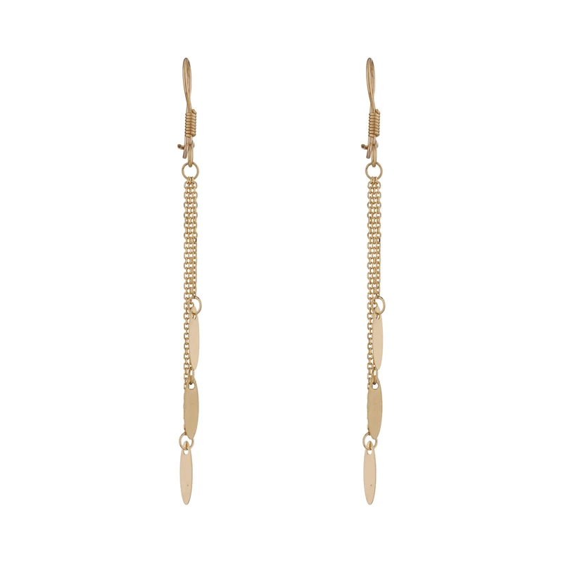گوشواره طلا 18 عیار زنانه مایا ماهک مدل ME1182
