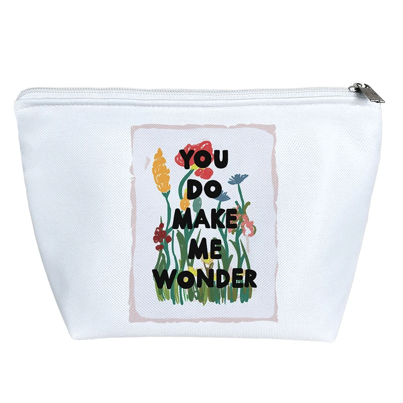 کیف لوازم آرایش دخترانه خندالو مدل You Do Make Me Wonder کد 6623