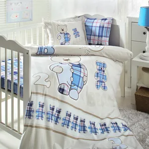 سرویس خواب ازدیلک مدل Sweet Bear یک نفره 5 تکه