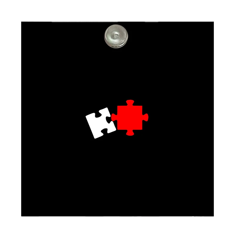 آینه جیبی طرح قطعه پازل مدل A015