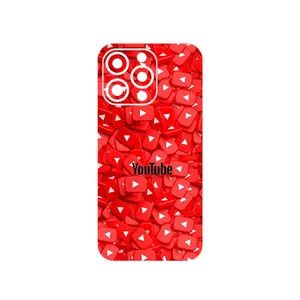 MAHOOT Youtube Cover Sticker for Apple iPhone 13 Pro Max