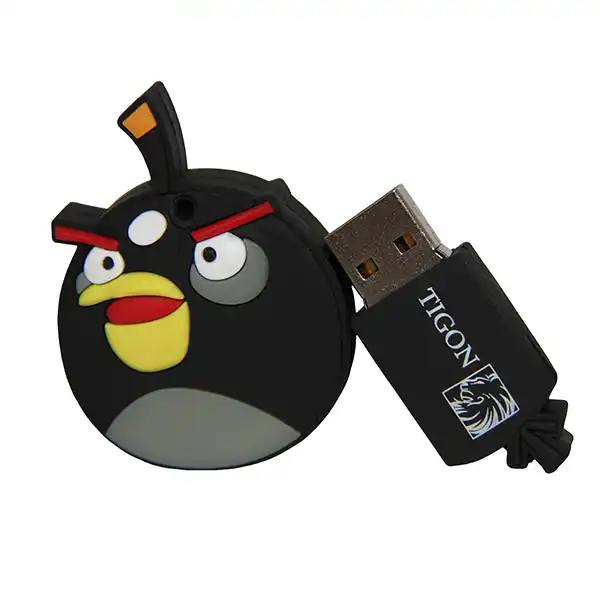 فلش مموری تایگون مدل عروسکی انگریبردز ظرفیت هشت گیگابایت