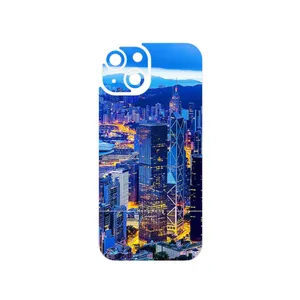 MAHOOT Hong Kong City Cover Sticker for Apple iPhone 15