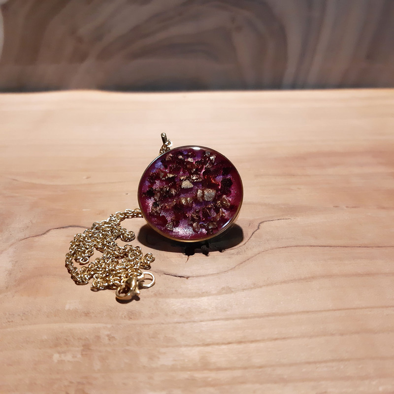 گردنبند زنانه مدل کریستال کد01