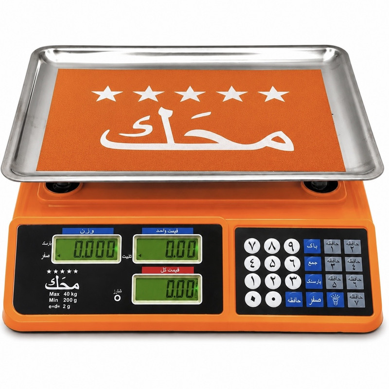 ترازو فروشگاهی محک مدل 40KG با ظرفیت 40 کیلوگرم