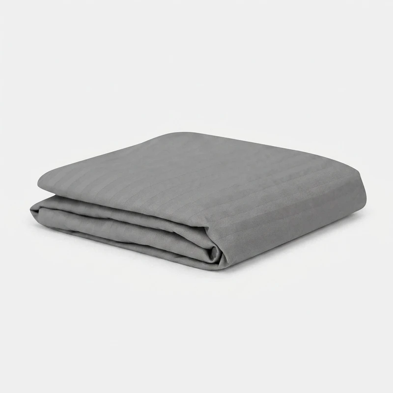 ملحفه مدل روانداز طرح هتلی نیکیا دو نفره سایز 220×245 سانتی متر