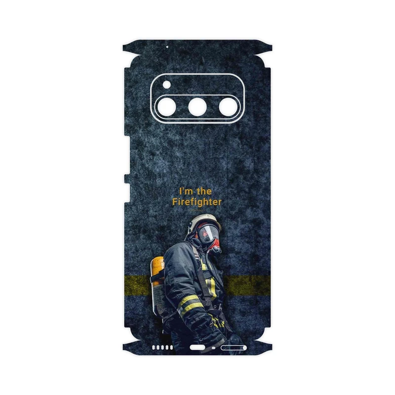 برچسب پوششی ماهوت مدل Firefighter-FullSkin مناسب برای گوشی موبایل داریا Bond 5G