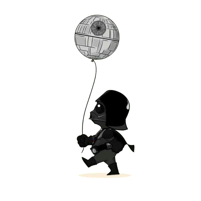 استیکر لپ تاپ و موبایل مدل سریال طرح دارث ویدر جنک ستارگان Darth Vader Star Wars کد 2976