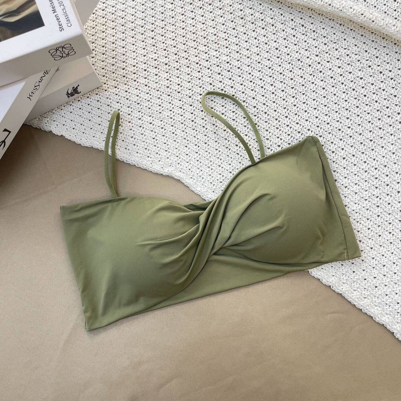 نیم تنه زنانه مدل پاپیون کد 1833 رنگ سبز