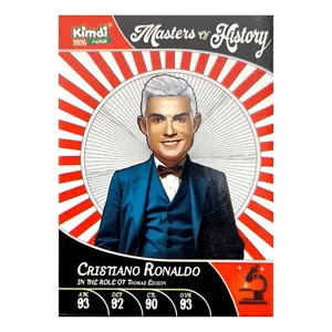 اسباب بازی زینتی کیمدی مدل رونالدو master of history کد2026