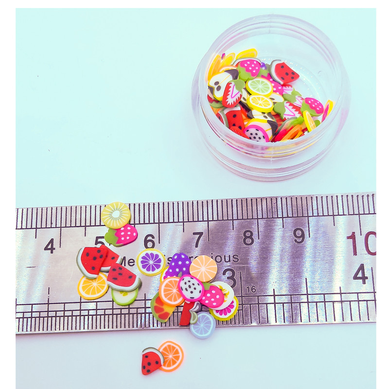 ابزار تزیین کیک مدل میوه sd بسته 100 عددی