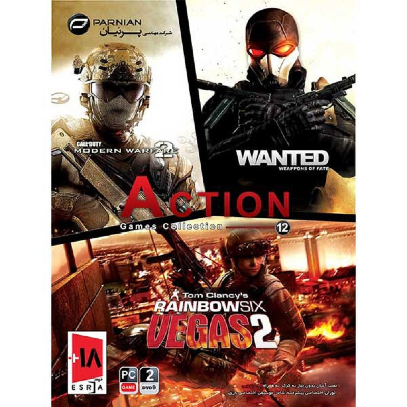 مجموعه بازی Action Games Collection 12 مخصوص pc نشر پرنیان