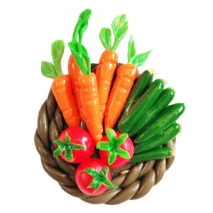 مگنت تزیینی مدل سبد سبزیجات