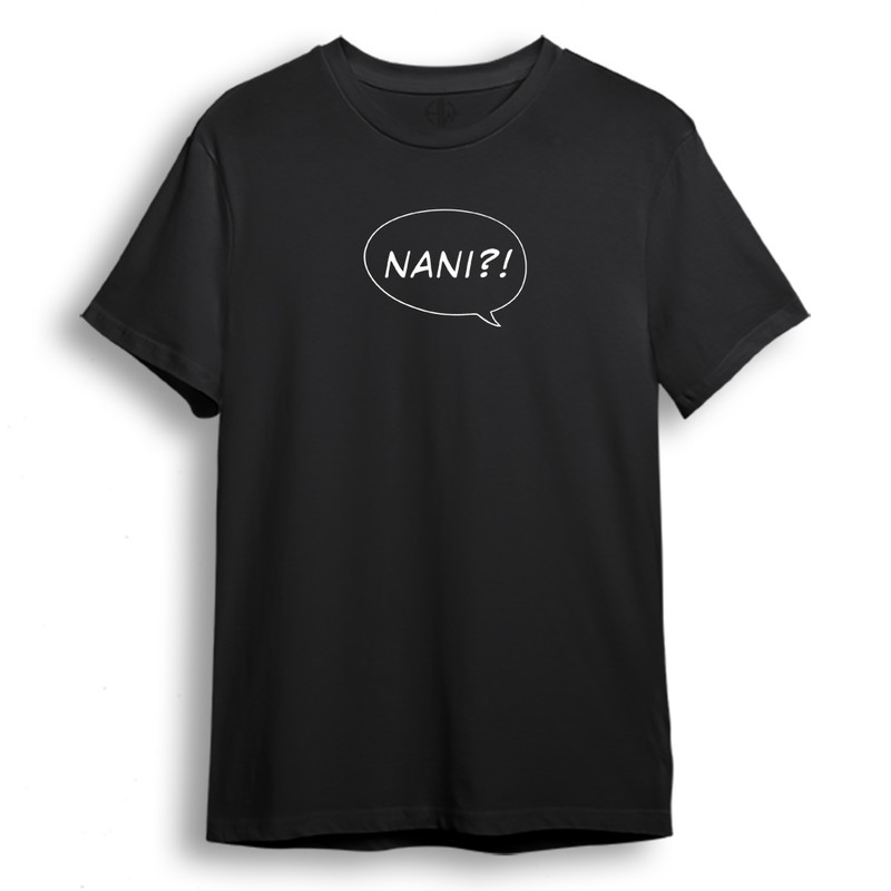 تی شرت آستین کوتاه مردانه مدل Nani کد M52 رنگ مشکی