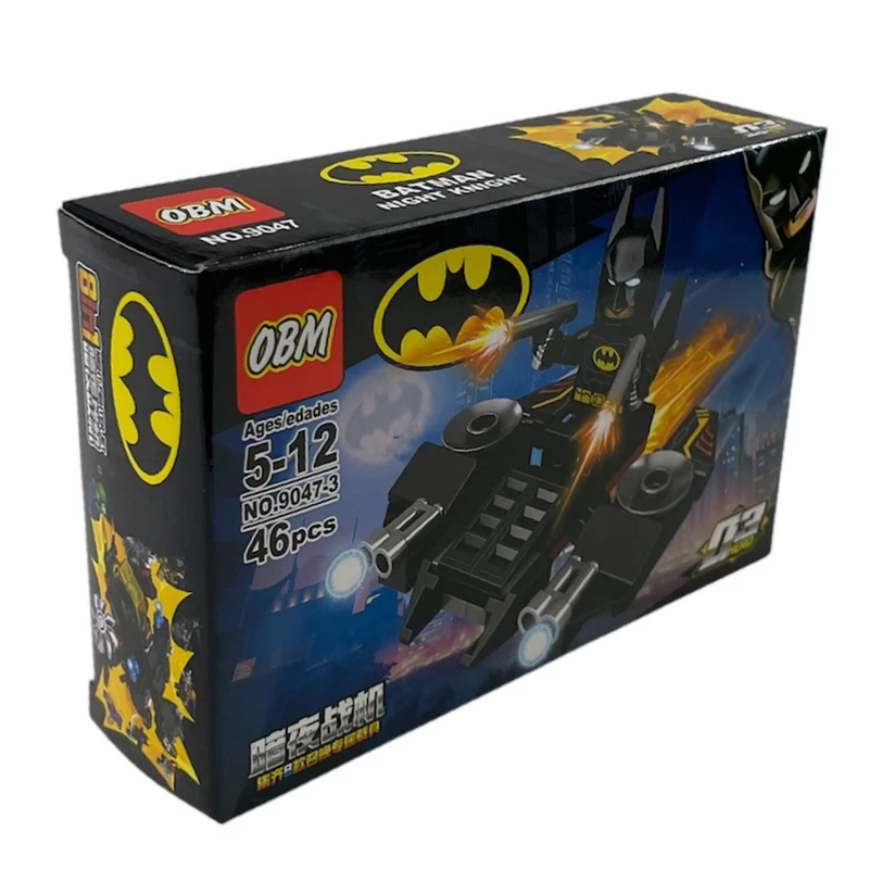ساختنی ۴۶ تکه اوبم مدل بتمن