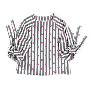 بلوز آستین سه ربع زنانه مدل واشری