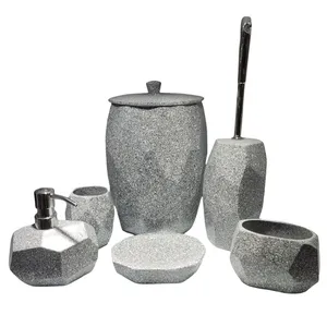 ست سرویس بهداشتی 6 پارچه مدل زحل