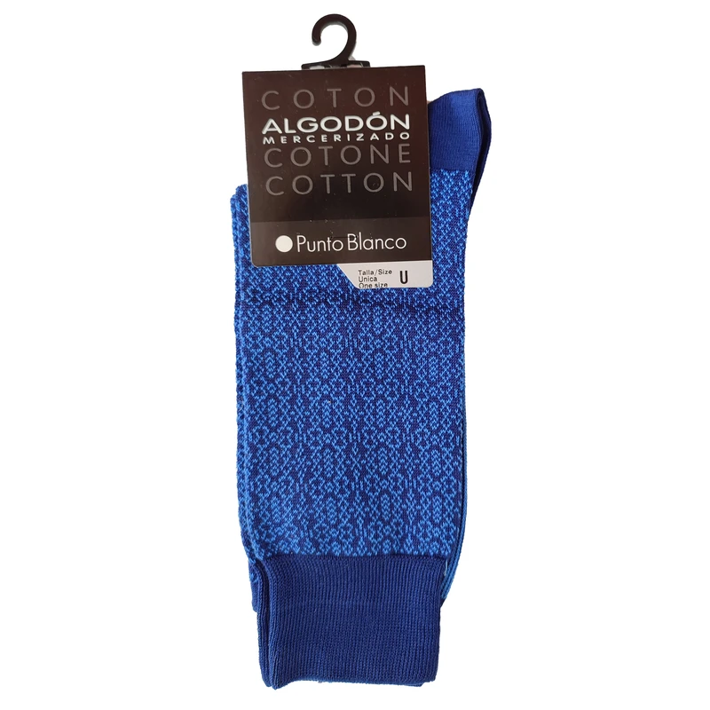 جوراب مردانه پونتو بلانکو مدل کتان مرسرایزدر  599-10-74720