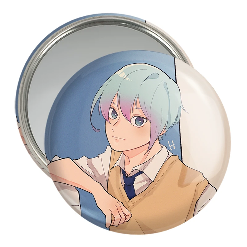 آینه جیبی خندالو مدل سیشیرو انیمه بلو لاک Blue Lock کد 24418