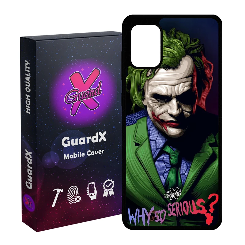 کاور گارد ایکس طرح Joker مدل Glass10187 مناسب برای گوشی موبایل سامسونگ Galaxy A31