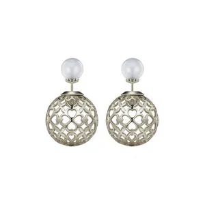 گوشواره نقره زنانه نیکان زر مدل DSE028S