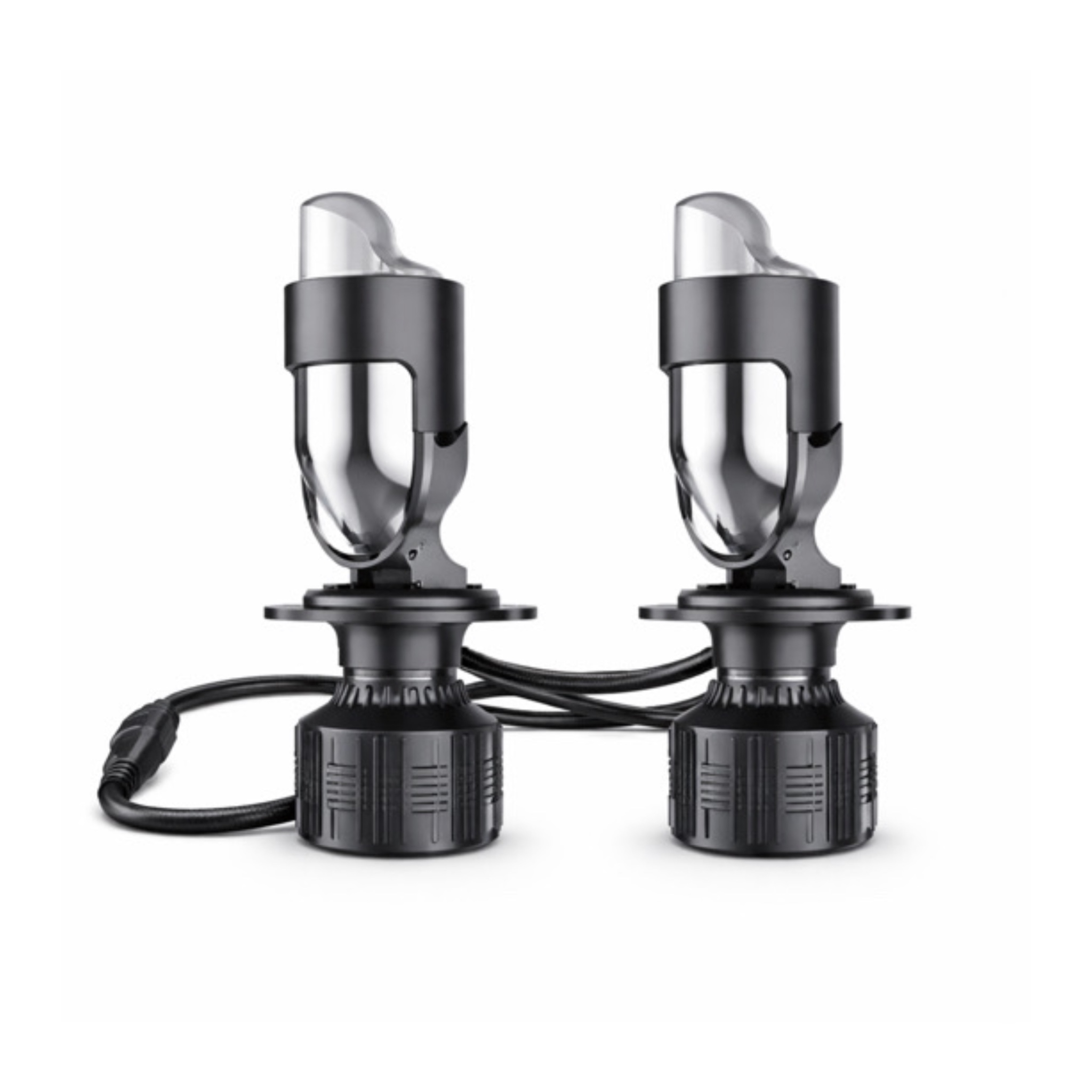 هدلایت خودرو مدل T80 پایه H4 بسته دو عددی
