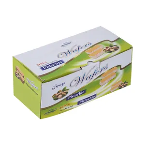 ویفر موسیان با طعم پسته - 60 گرم بسته 24 عددی