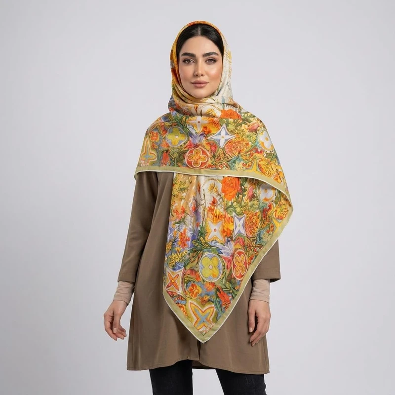 روسری زنانه مدل نخی کد 10180-140