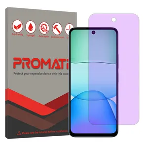 Promate Eye Care model anti violet ray screen protector suitable for Xiaomi Redmi 13x mobile phone