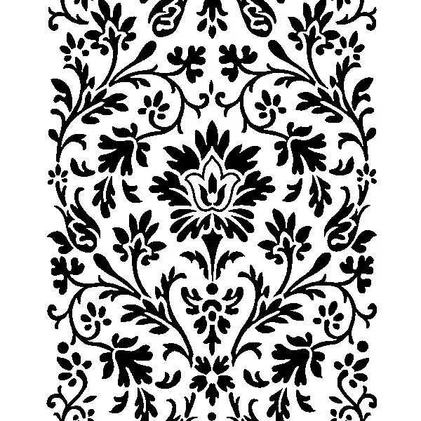 غلتک طرح دار نقاشی مدل GR134 سایز 6 اینچ