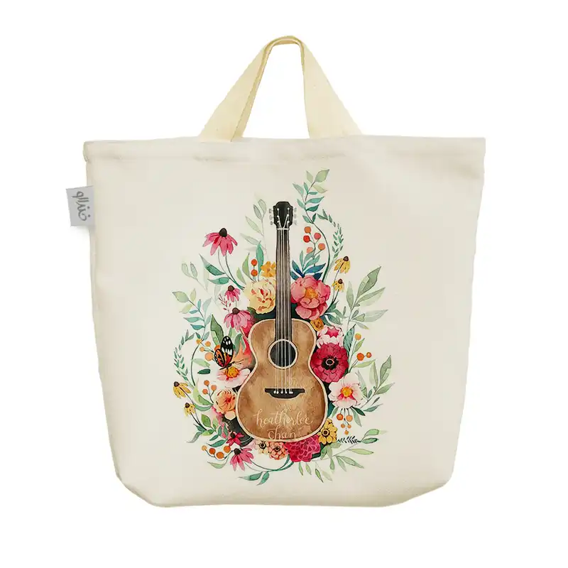 ساک خرید خندالو طرح گیتار کد 297