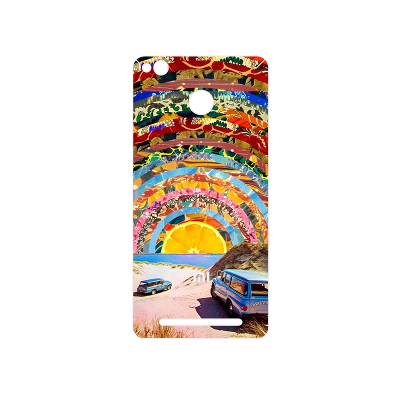 برچسب پوششی ماهوت مدل Collage of Orange Sky مناسب برای گوشی موبایل شیائومی Redmi 3 Pro
