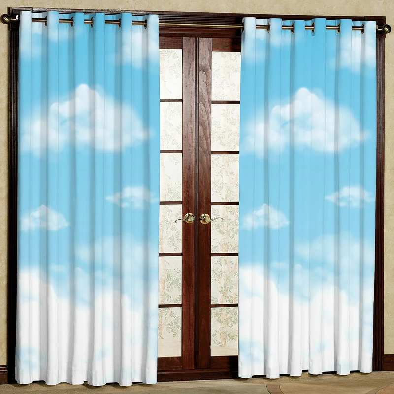 پرده مدل مخمل پانچی کد 4597T2 سایز 200x140 سانتی متر